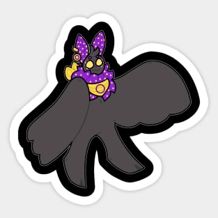 Intersex Mothman Sticker